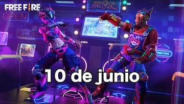 Códigos Free Fire de hoy 10 de junio de 2021; todas las recompensas gratis