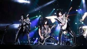 Concierto de Kiss en Colombia. La banda estadounidense de rock se presentar&aacute; por &uacute;ltima vez el 7 de mayo del 2022 en el Movistar Arena de Bogot&aacute;.