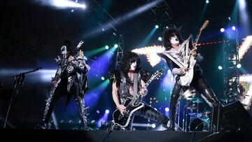 Concierto de Kiss en Colombia. La banda estadounidense de rock se presentar&aacute; por &uacute;ltima vez el 7 de mayo del 2022 en el Movistar Arena de Bogot&aacute;.