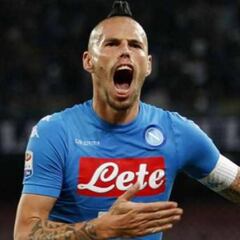 Los goles más salvajes de Hamsik, el francotirador del Nápoles