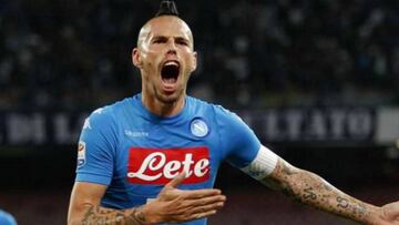 Los goles más salvajes de Hamsik, el francotirador del Nápoles