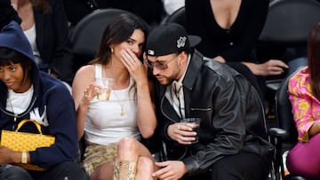 La gran pregunta Kendall Jenner: ¿irá el clan Kardashian al show de medio tiempo de Bad Bunny?