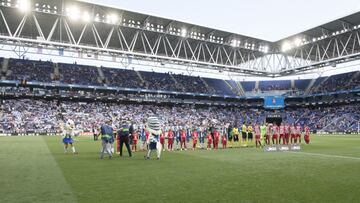 04/05/19 PARTIDO PRIMERA DIVISION
 ESPANYOL ATLETICO DE MADRID
 
 
 SALUDO INICIAL