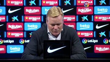 Koeman: "Estoy muy contento con Ansu Fati"