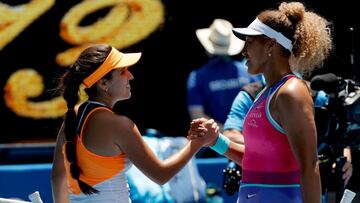 Camila Osorio y Naomi Osaka