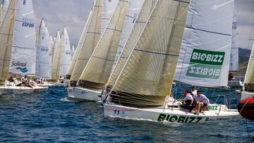 El vizcaíno José Azqueta, sólido líder del Mundial de J80 de Dinamarca