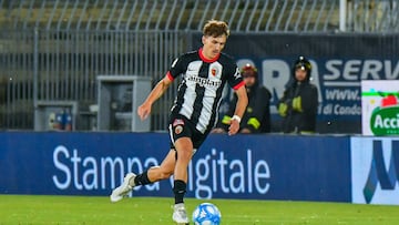 Pablo Rodríguez, con el Ascoli la pasada temporada en la Segunda italiana.