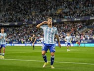 Chupe, goleador malaguista.