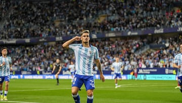 Chupe, goleador malaguista.