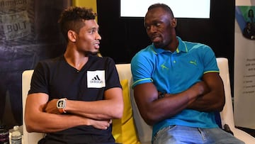Van Niekerk y Bolt.