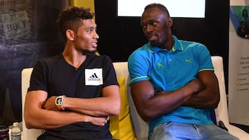 Van Niekerk y Bolt. 