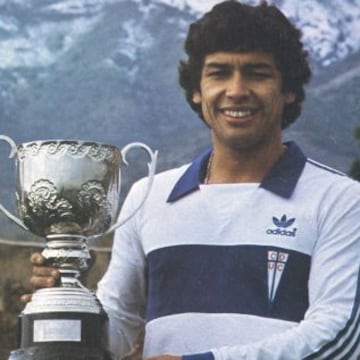 Jorge Aravena se consagró campeón con Universidad Católica en 1984.