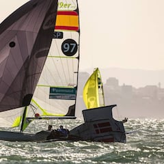 España acaricia la clasificación en tres clases olímpicas de vela