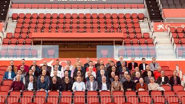 Asociación de Veteranos del RCD Mallorca. Comida de Navidad 2023.