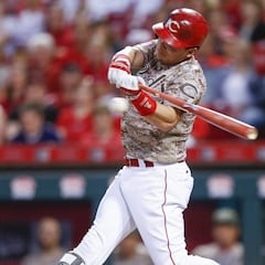 Al Rojo vivo: Scooter Gennett dispara cuatro bombazos