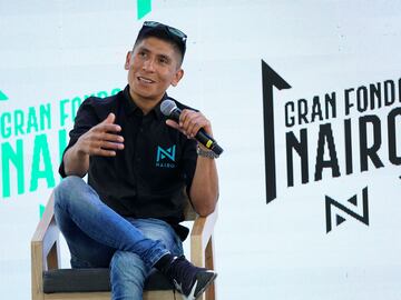 El ciclista colombiano Nairo Quintana habló antes de su evento ciclístico que se llevará a cabo el domingo 20 de noviembre.