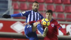 Un gol de Guillermo mantiene al Numancia en lo alto de la tabla