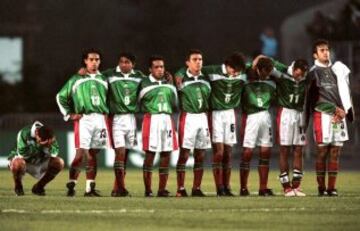 Después de lograr gran papel en el mundial sub 20 un año antes, cayeron en penales contra Honduras por su pase a la justa veraniega. Rafael Márquez, Gerardo Torrado, Daniel Osorno y Juan Pablo Rodríguez encabezaban la plantilla.