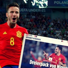 La prensa alemana teme al "huracán Saúl" en la final