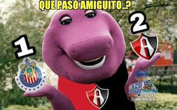 Los memes acaban con Chivas y América