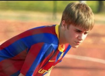 El cantante canadiense es declarado fan del Barcelona.