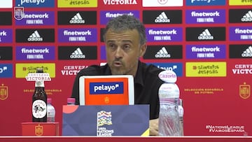 Luis Enrique sobre una de las mayores lacras de los partidos de selecciones: ‘chapeau’