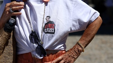 Camiseta en apoyo a Christophe Gleizes.