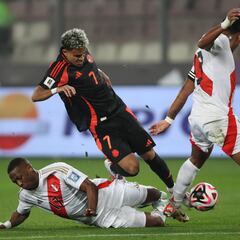 Colombia empata con Perú y sigue invicta en Eliminatorias
