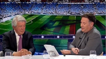 Cerezo con Latre en 'Babylon Show'. "Necesito otra final contra el Madrid".