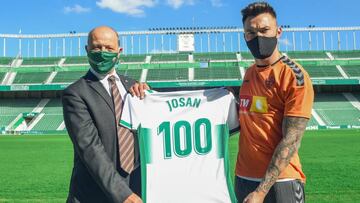 Josan, centenario con el Elche