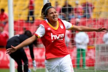 El fútbol femenino debuta en El Campín con triunfo de Santa Fe