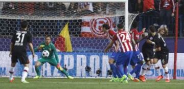 Oblak hizo tres paradas consecutivas.