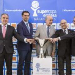 Málaga presentó la Supercopa