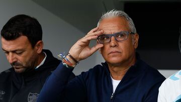 Pellicer, durante el Burgos-Málaga.