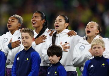 Colombia y Jamaica se enfrentaron por los octavos de final del Mundial Femenino de Australia - Nueva Zelanda 2023 en el AAMI Park de Melbourne. 