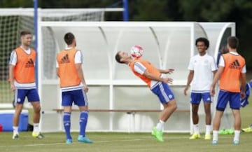 El Chelsea de Falcao y Cuadrado se prepara para la final de la Community Shield