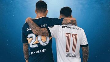 Paredes y Driussi: "Somos rivales, no enemigos"