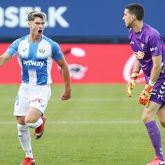 Los canteranos, guiños positivos en el naufragio del Leganés