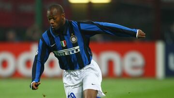 David Suazo ganó la UEFA Champions League con Inter en 2009-2010.