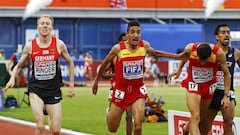 Fifa gold, Mechaal, silver, in the 5,000m in Euro Championships
