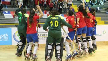 La selecci&oacute;n de hockey pat&iacute;n clasifica a las tres finales