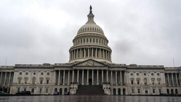 (ARCHIVOS) En esta foto de archivo, el edificio del Capitolio de los Estados Unidos el 25 de marzo de 2020, en Washington, DC.