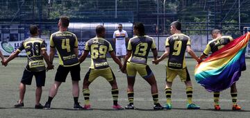 En la ciudad brasileña de São Paulo se ha celebrado la Champions LiGay, una competición donde todos sus integrantes son homosexuales y que tiene como objetivo final acabar con la discriminación en el fútbol. 