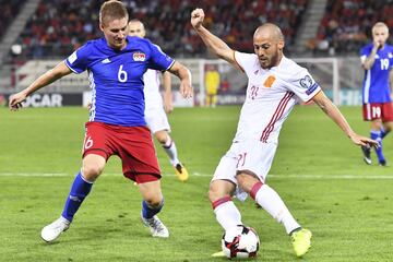 David Silva y Martin Rechsteiner.