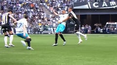 Un ex Tottenham y Benfica le hizo esto a Iván Román y se fue expulsado: genera debate en Brasil