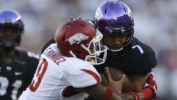 TCU y Arkansas ofrecieron en enorme espectáculo en la segunda jornada de la NCAA.