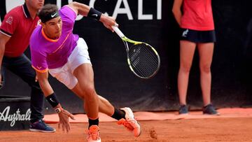 Nadal, Thiem y Zverev, en la pole de tierra antes de París