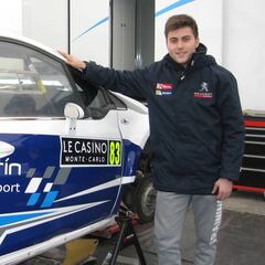 Pepe López y 'Cohete' Suárez, con Peugeot en el Europeo