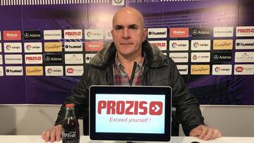 Luis César piropea al Huesca antes de su visita