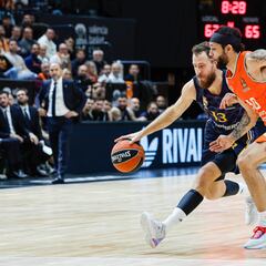 Resumen del Valencia vs Real Madrid de la Euroliga
